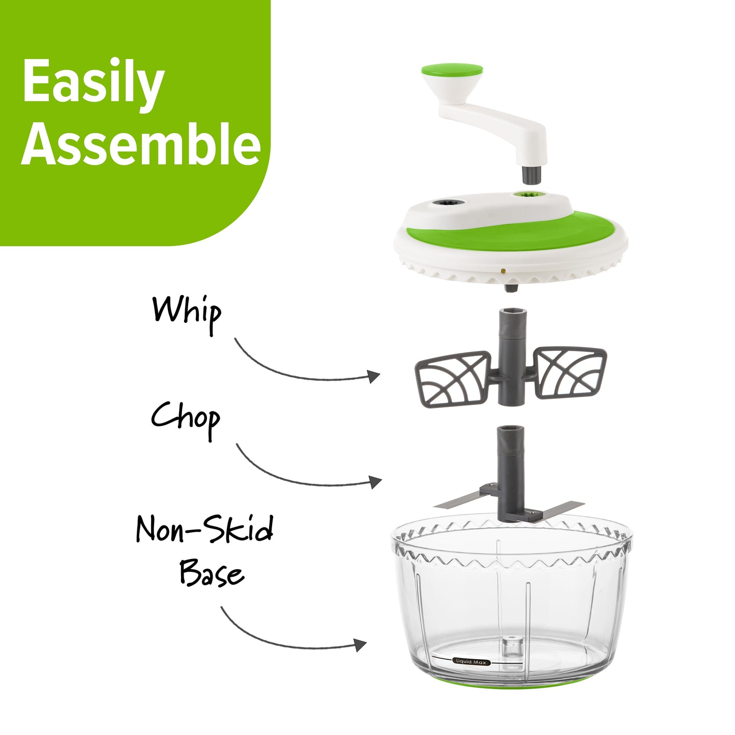 Two-Speed Express Chop and Whip