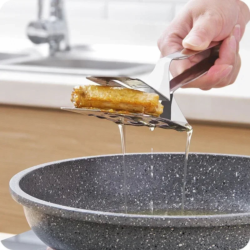 Kitchen Creative Multifunctional Household Clip Stainless Steel Steak Bread Pancake Barbecue Accessories Supplies Tools New