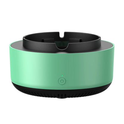 2-In-1 Anti-Smoke Ashtray Air Purifier Low Noise Filtering Second-Hand Smoke Airs Freshener Cigarettes Remove Airs Odor Ashtrays