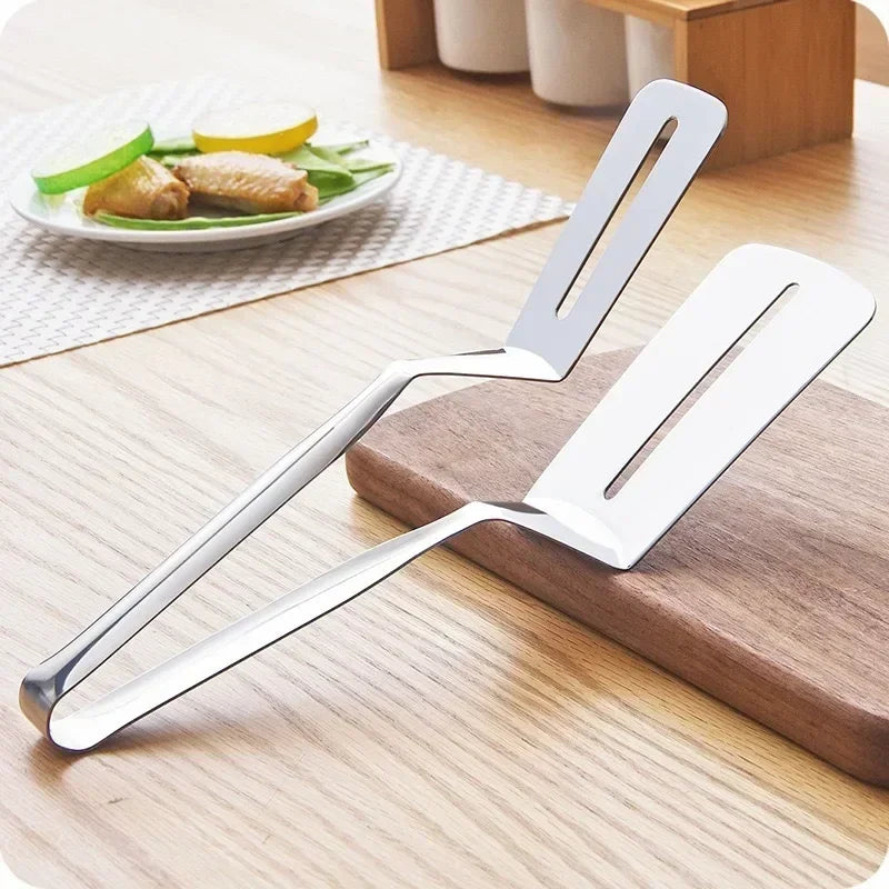 Kitchen Creative Multifunctional Household Clip Stainless Steel Steak Bread Pancake Barbecue Accessories Supplies Tools New