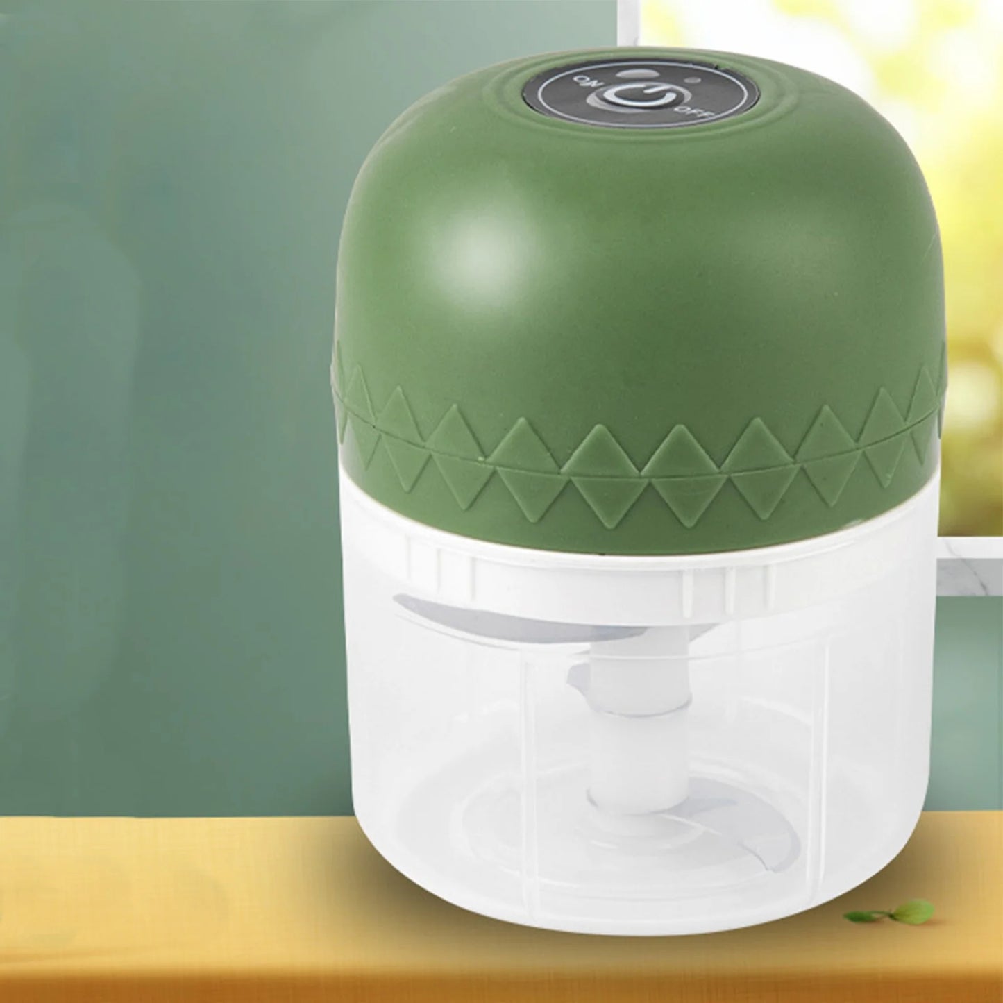 Clearance under $2.00 Wireless Portable Mini Food Chopper,Small Electric Food Processor for Garlic Veggies ,Dicing, Mincing & Puree , Baby Food Maker