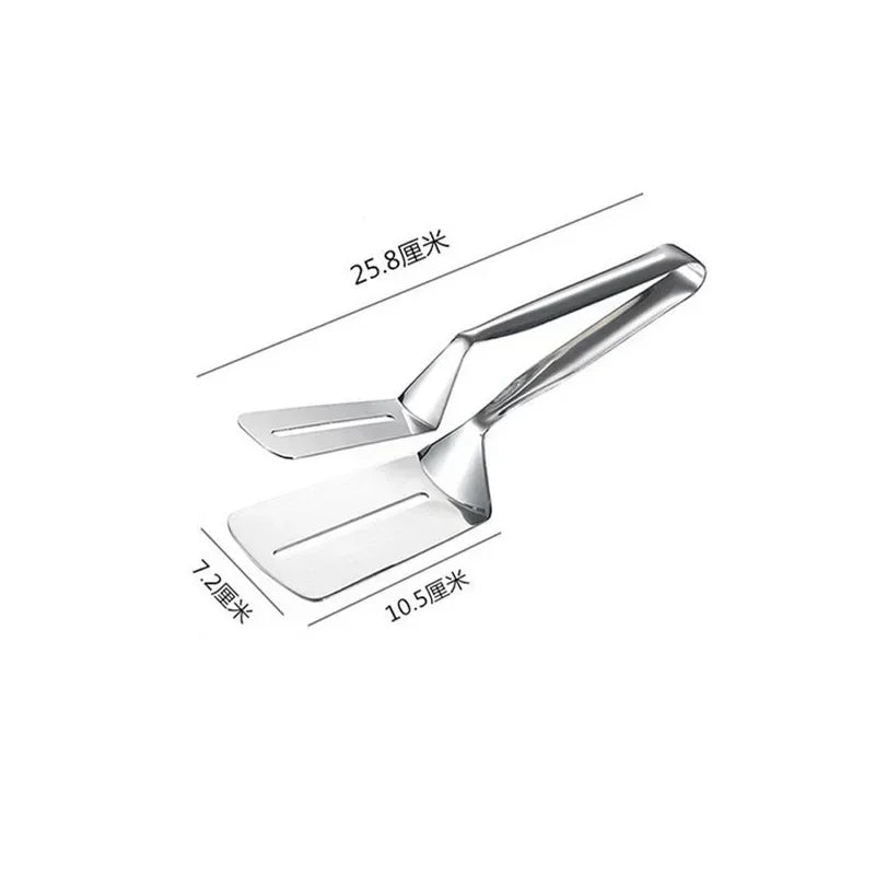 Kitchen Creative Multifunctional Household Clip Stainless Steel Steak Bread Pancake Barbecue Accessories Supplies Tools New
